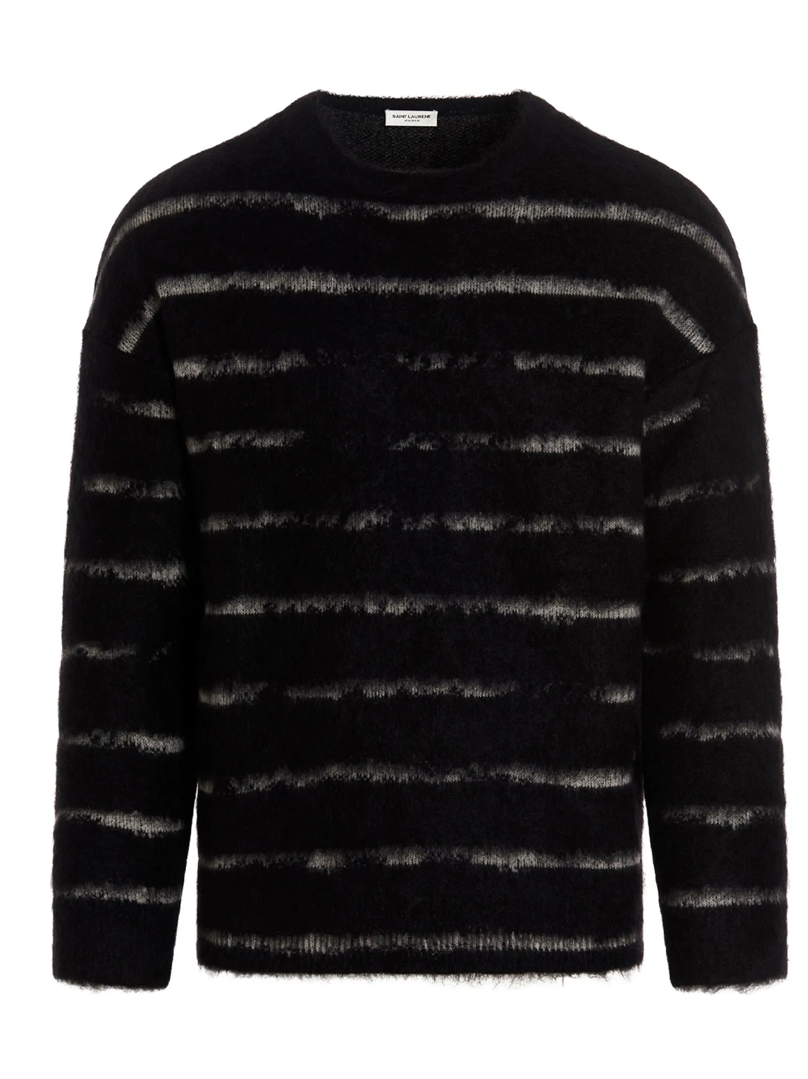 Saint Laurent Interrupted Stripe Knitted Sweater
