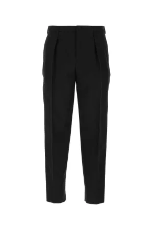 Saint Laurent Pleated Tuxedo Pants