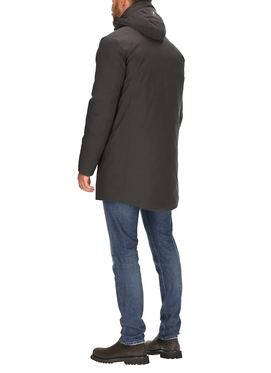 Save The Duck Drawstring Hooded Padded Coat