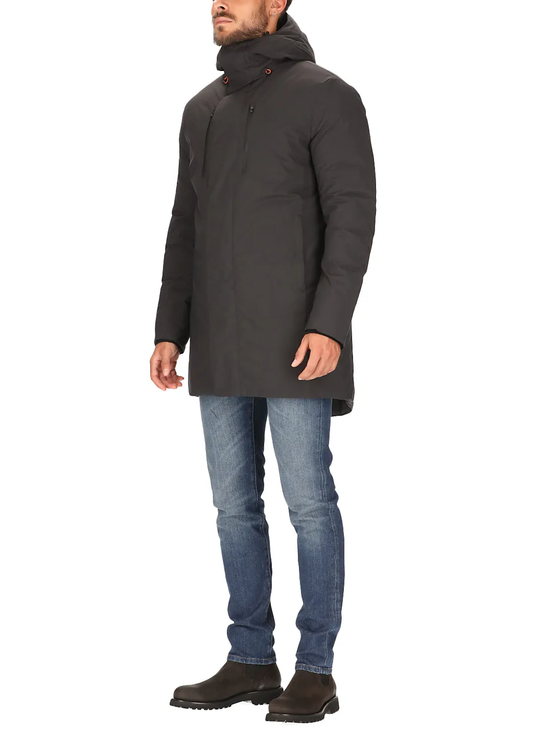 Save The Duck Drawstring Hooded Padded Coat