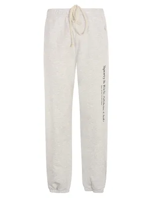 Sporty & Rich Logo Printed Track Pants