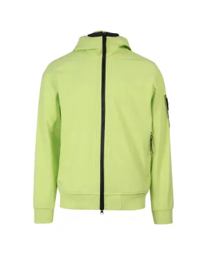 Stone Island Hooded Zip-Up Jacket