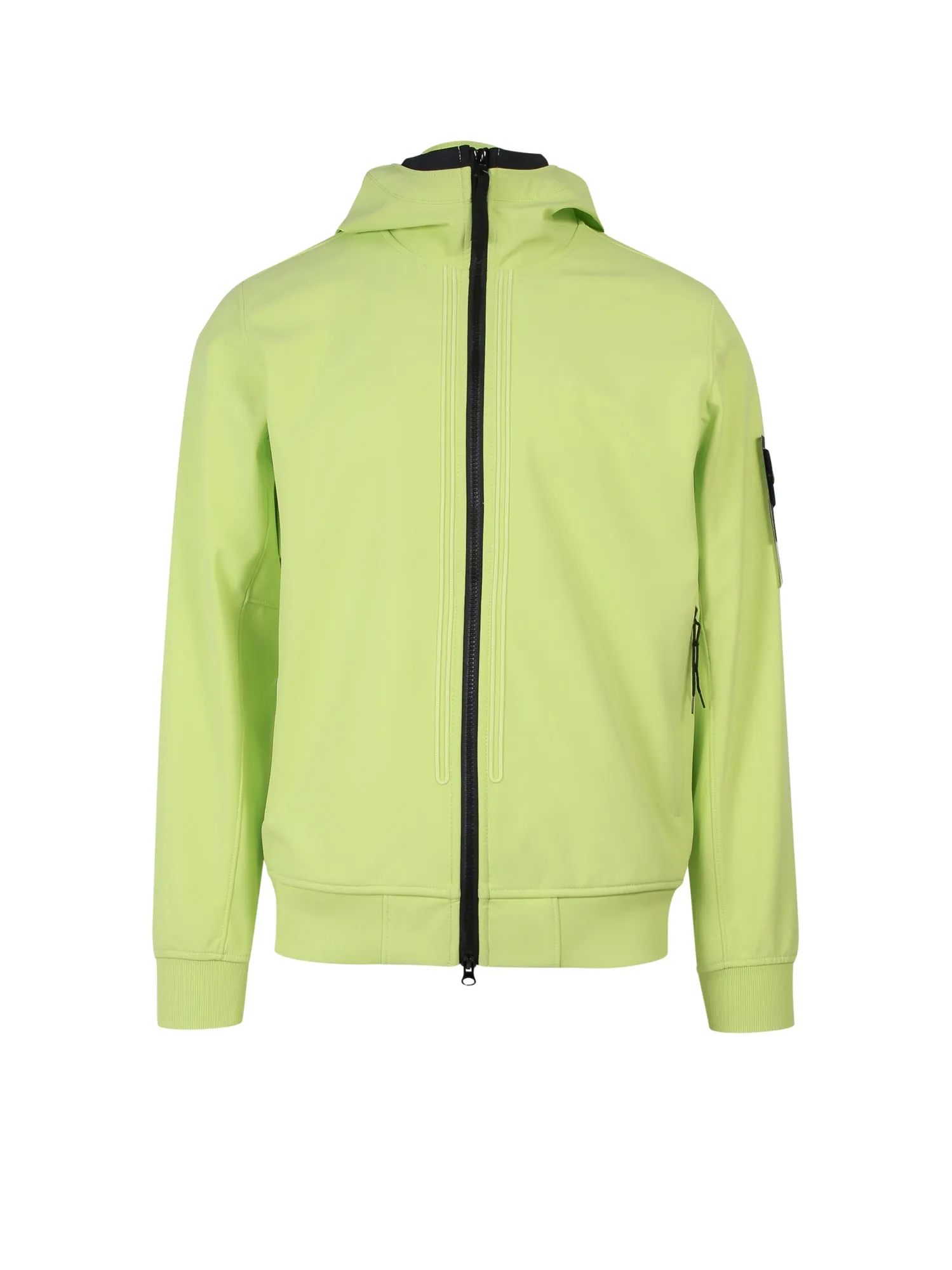 Stone Island Hooded Zip-Up Jacket