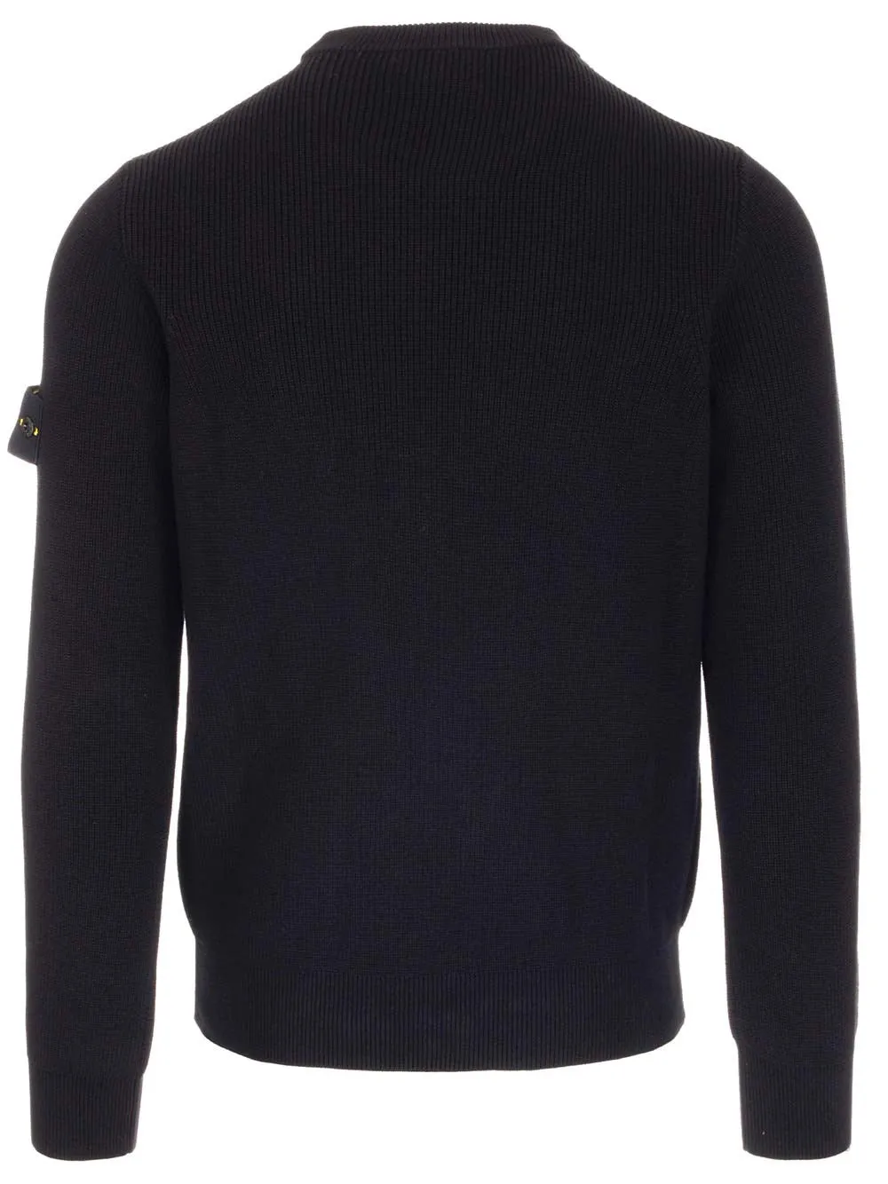 Stone Island Logo Patch Knitted Jumper