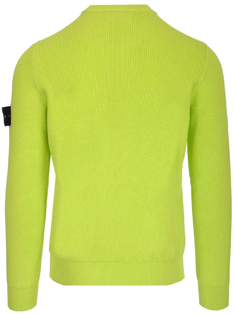 Stone Island Logo Patch Knitted Jumper