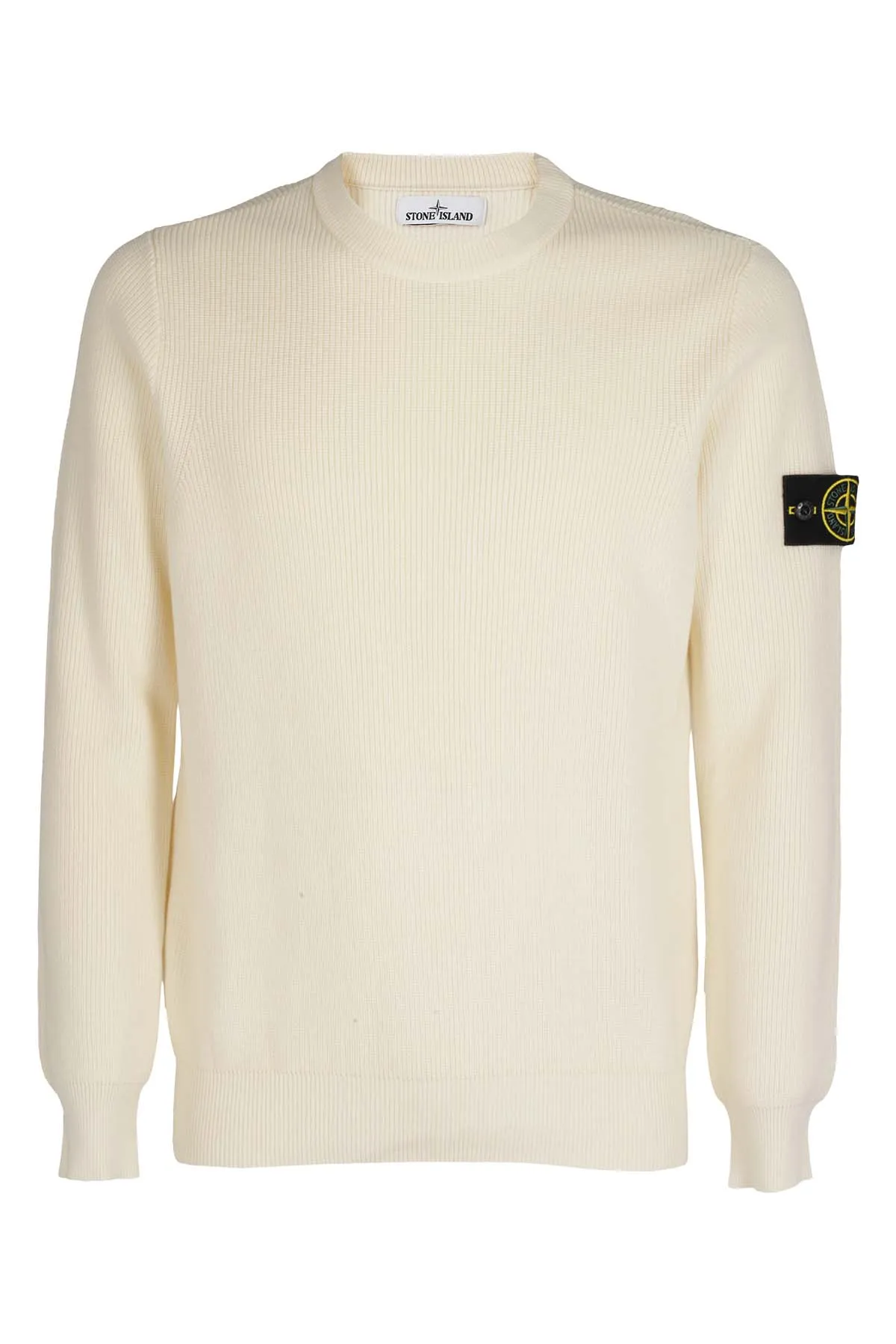 Stone Island Logo Patch Knitted Jumper
