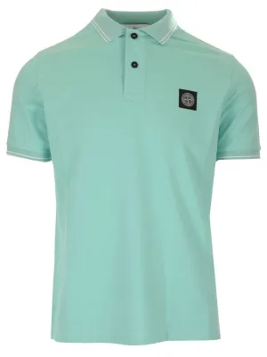Stone Island Logo Patch Polo Shirt
