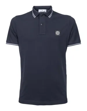 Stone Island Logo Patch Polo Shirt