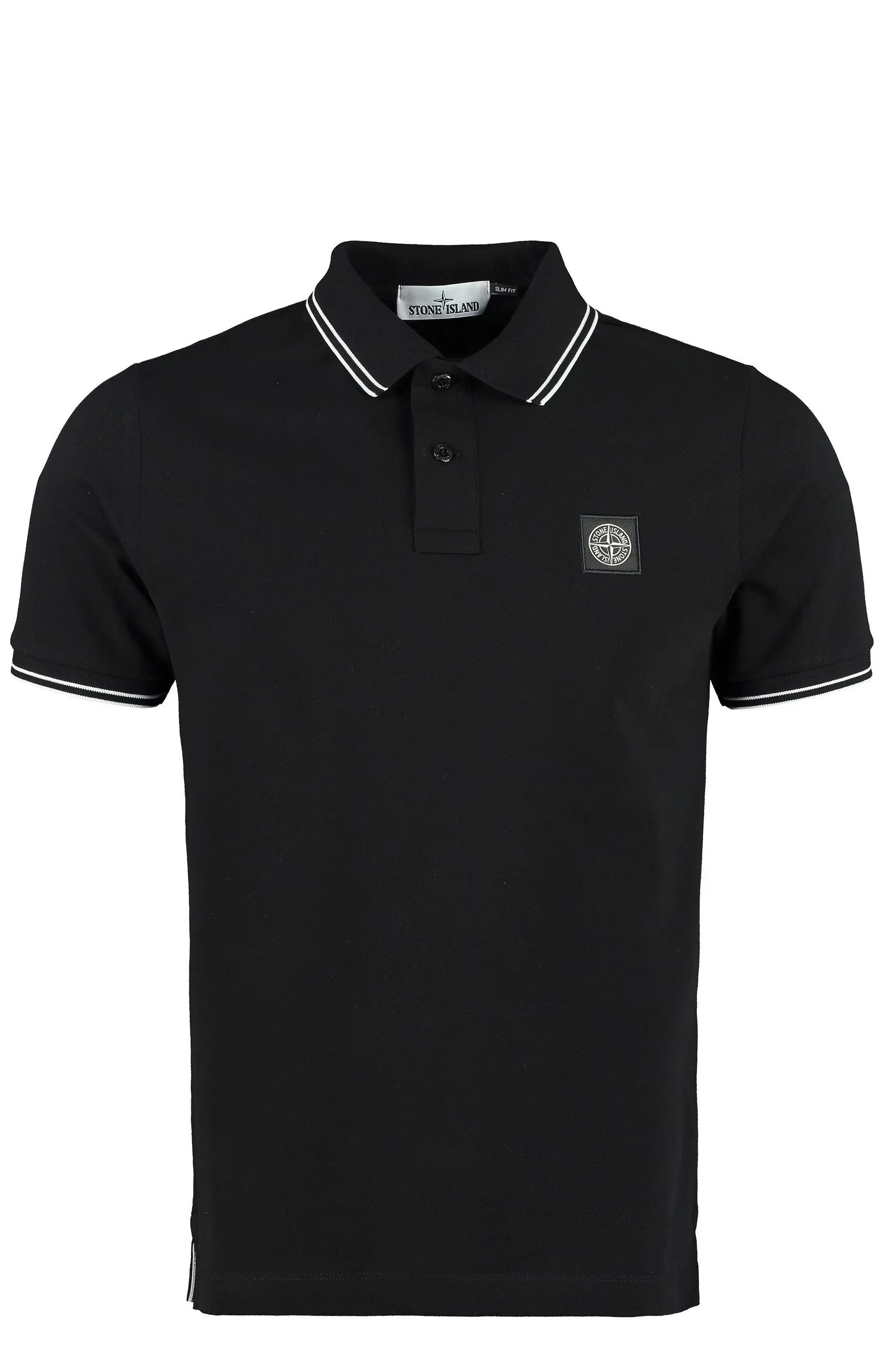 Stone Island Logo Patch Polo Shirt