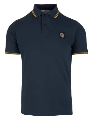 Stone Island Logo Patch Polo Shirt