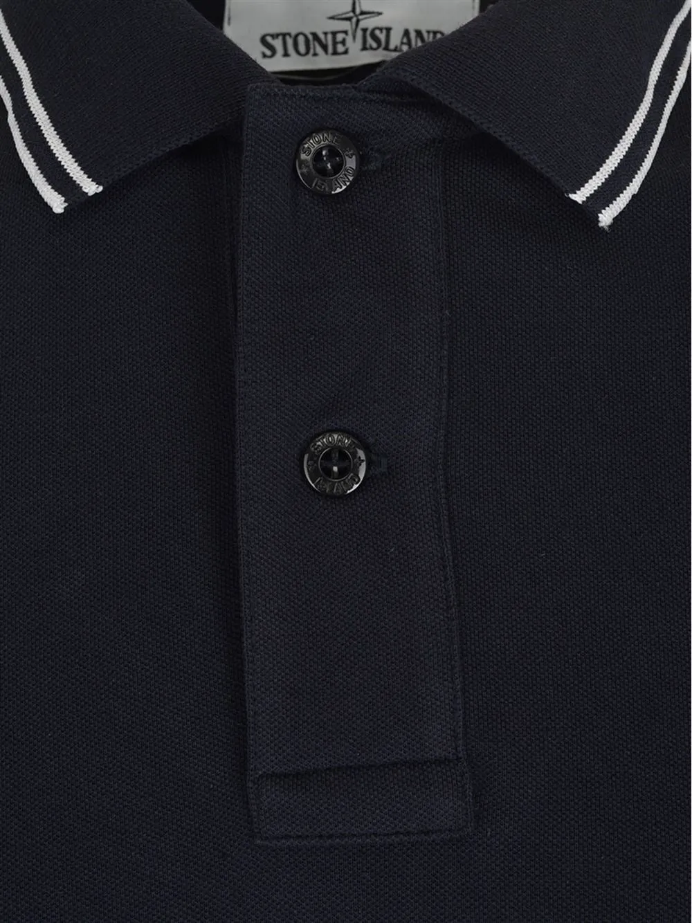 Stone Island Logo Patch Polo Shirt
