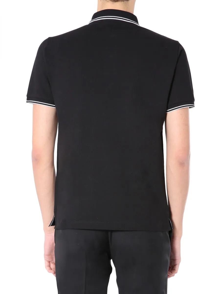 Stone Island Logo Patch Polo Shirt