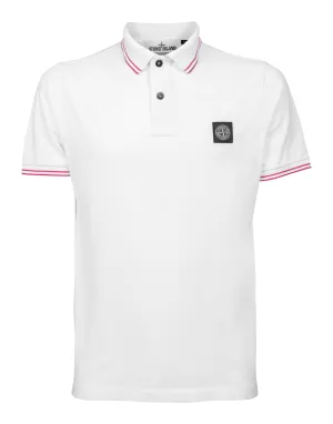 Stone Island Logo Patch Polo Shirt