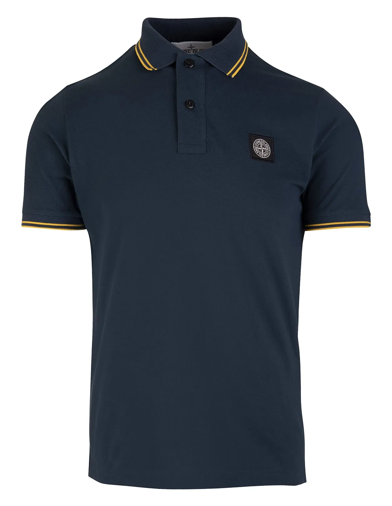 Stone Island Logo Patch Polo Shirt