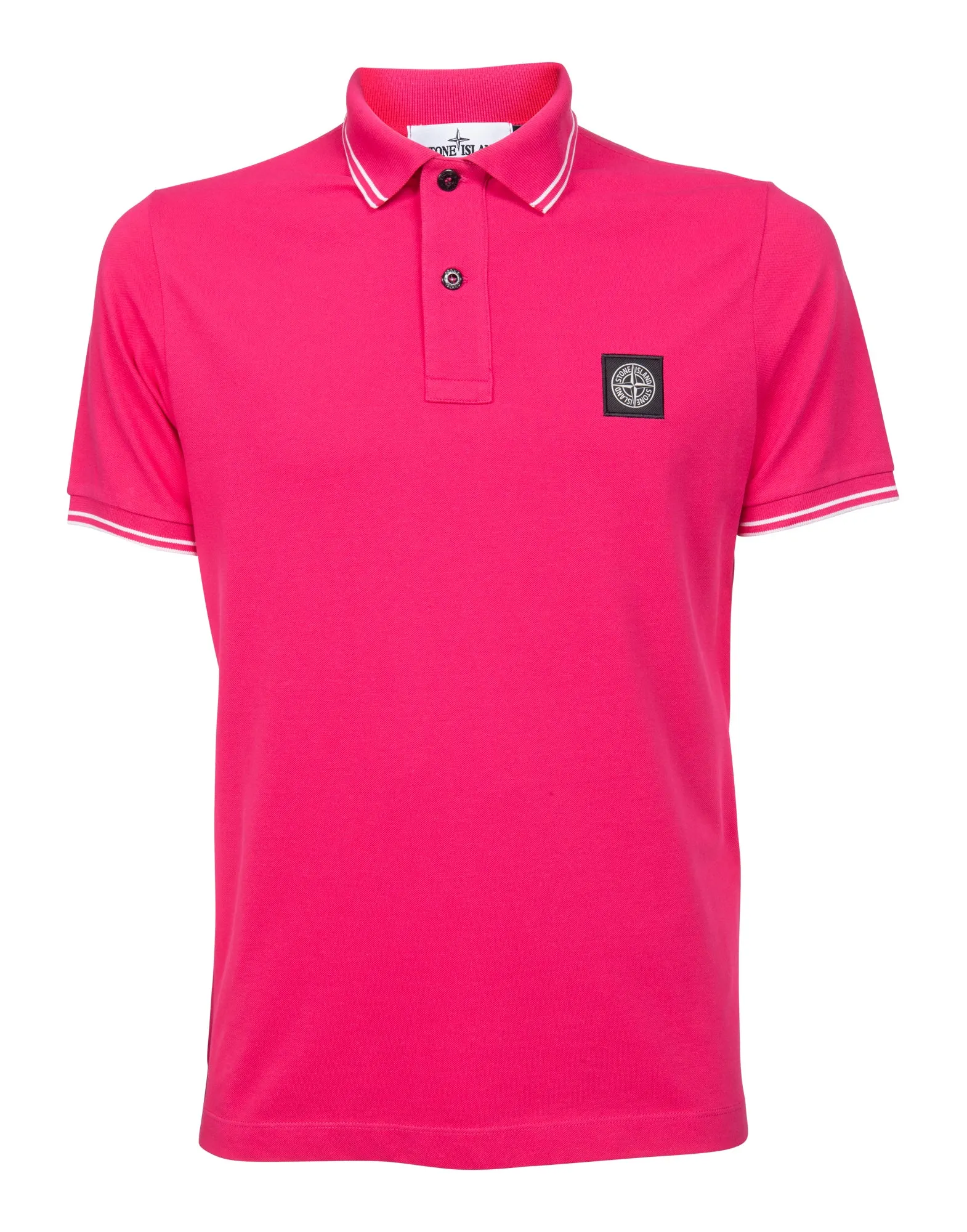 Stone Island Logo Patch Polo Shirt