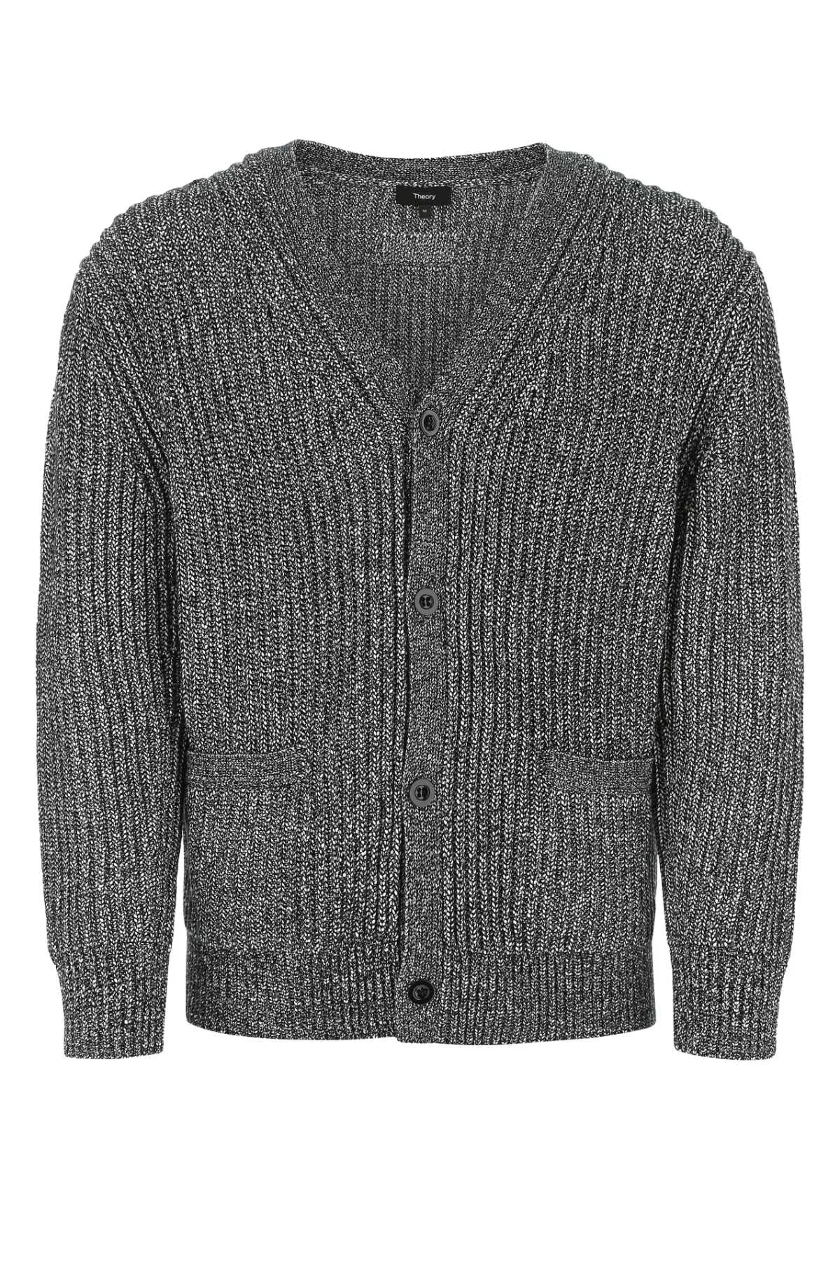 Theory Button-Up Knitted Cardigan