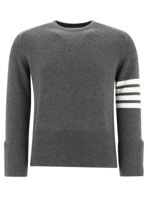 Thom Browne 4-Bar Fitted Sweater