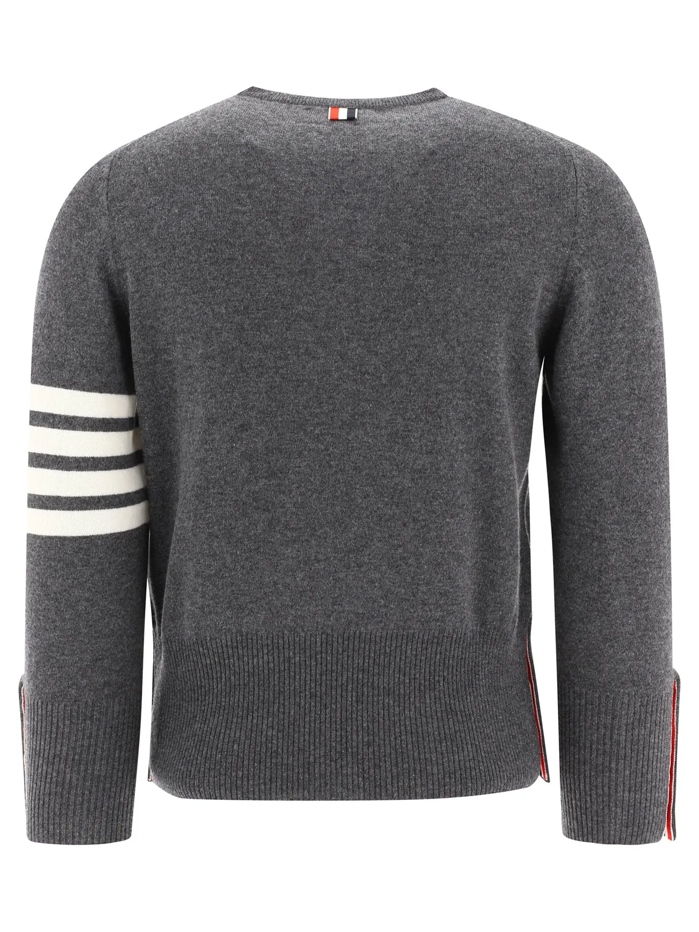 Thom Browne 4-Bar Fitted Sweater