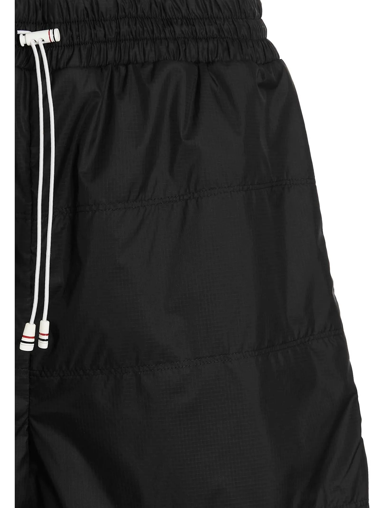 Thom Browne Logo Patch Drawstring Shorts