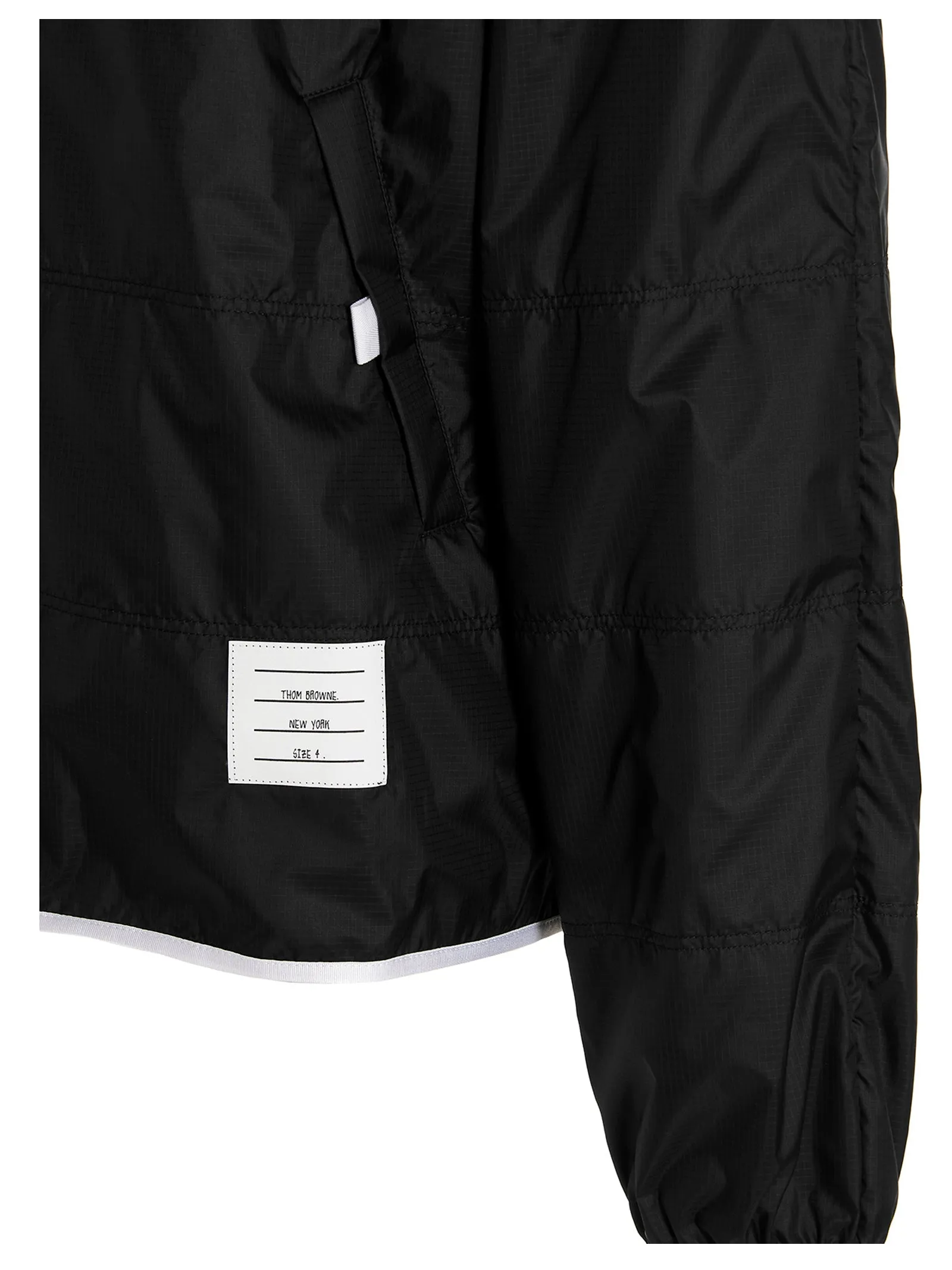 Thom Browne Logo Patch Lightweight Jacket