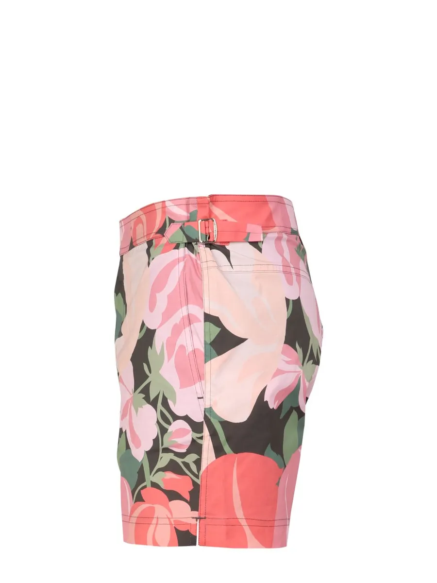 Tom Ford Floral Printed Swimming Trunks