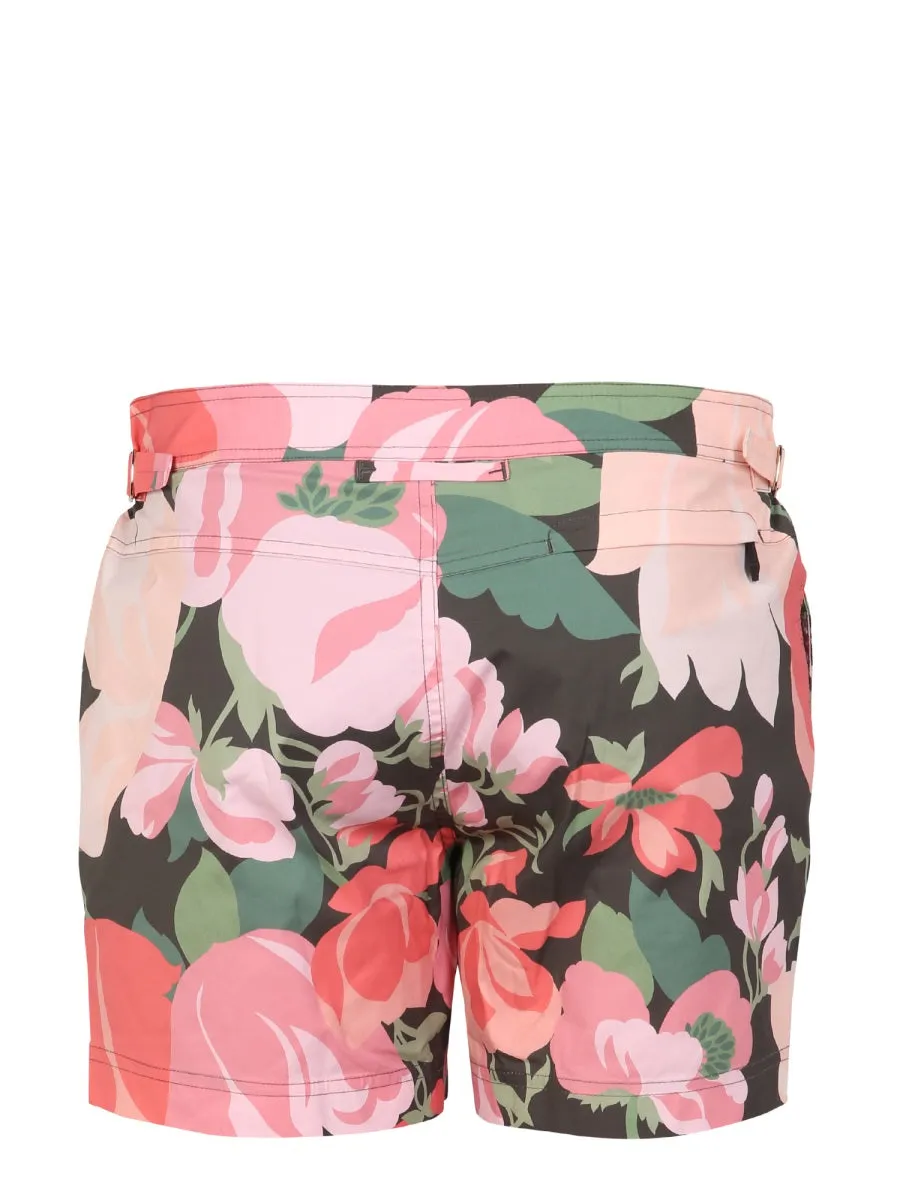 Tom Ford Floral Printed Swimming Trunks