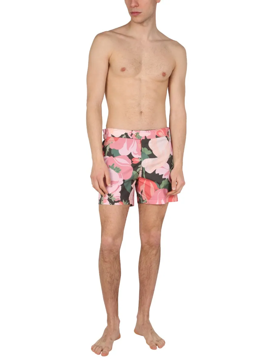 Tom Ford Floral Printed Swimming Trunks