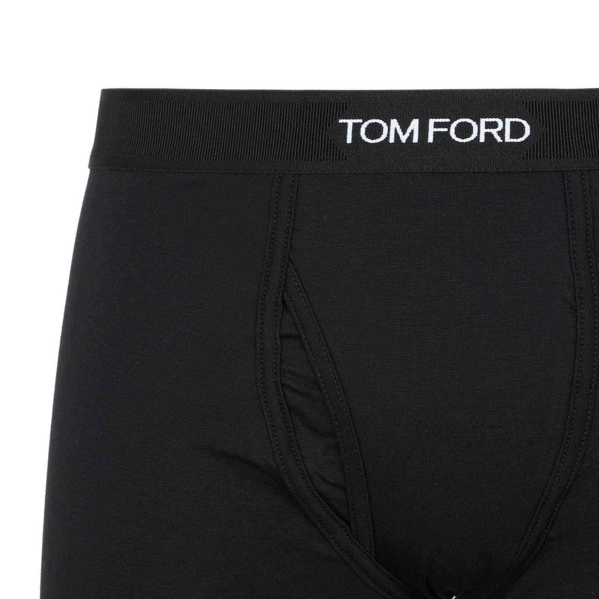 Tom Ford Logo Waistband Stretched Pack Of Two Briefs