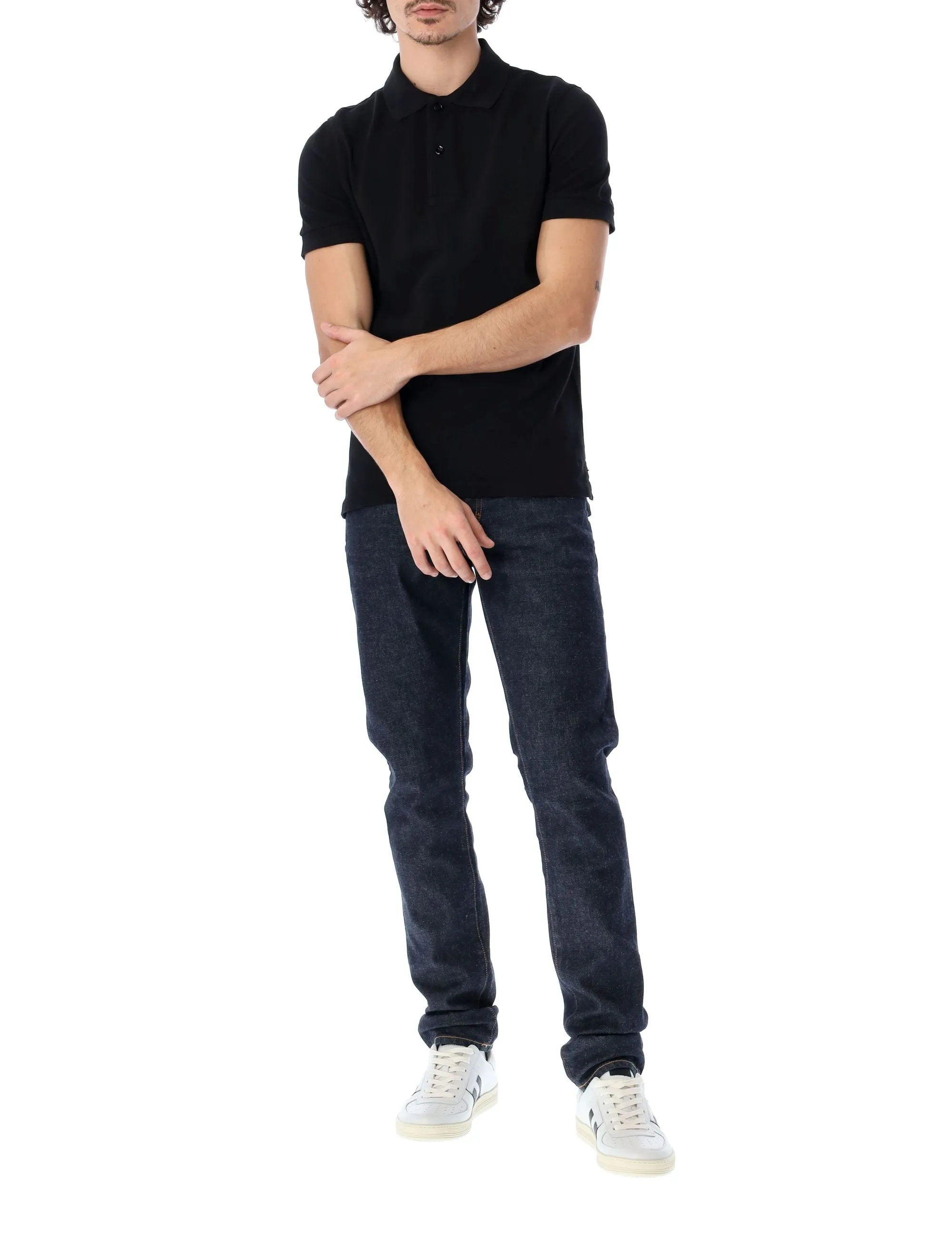 Tom Ford Short Sleeved Polo Shirt