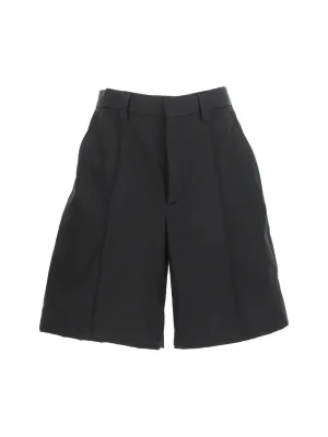 Valentino Logo Patch Bermuda Shorts