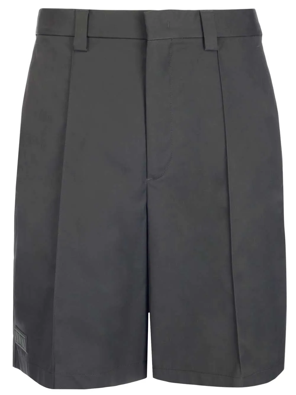 Valentino Logo Patch Bermuda Shorts