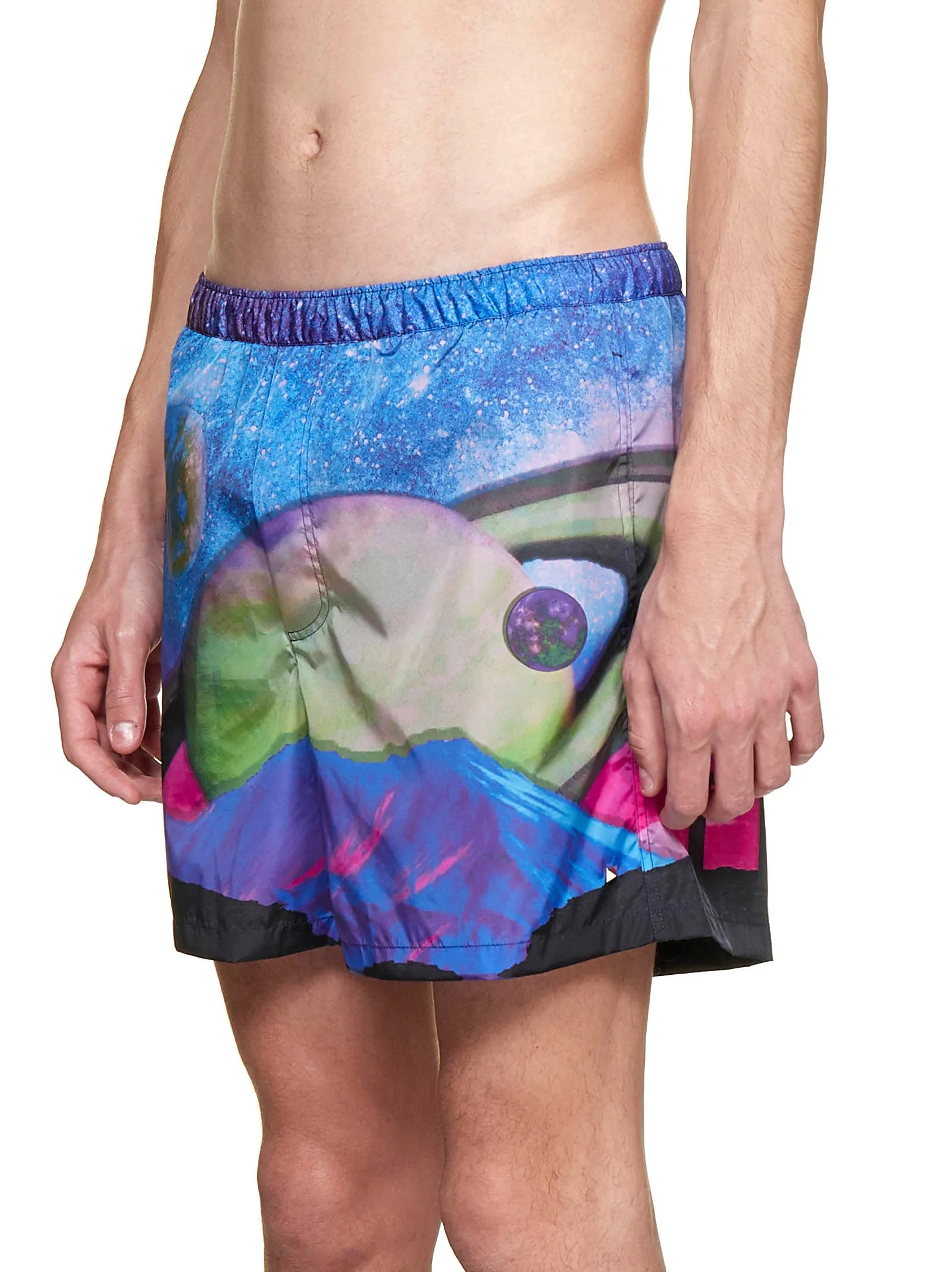 Valentino Neon Universe Swim Shorts