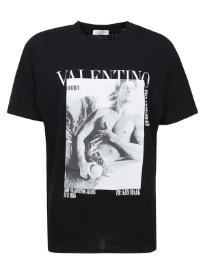 Valentino Printed Crewneck T-Shirt