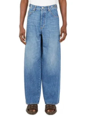 Valentino Straight Leg Cargo Jeans