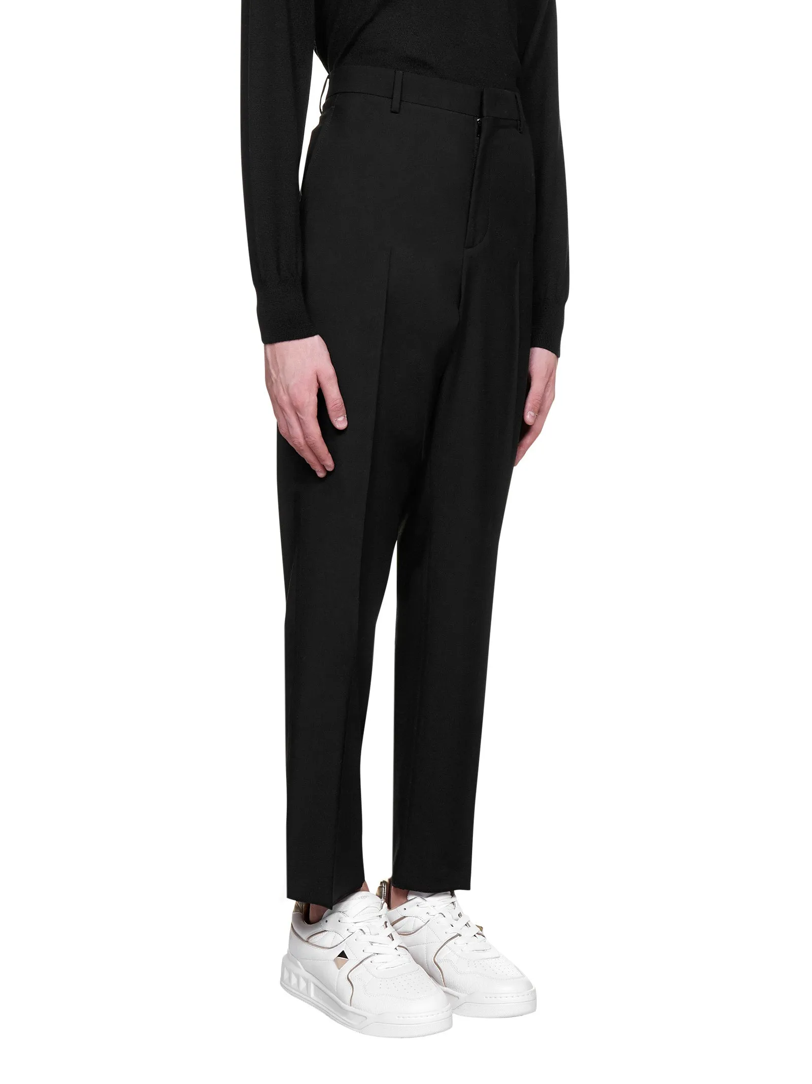 Valentino Straight-Leg Tailored Pants
