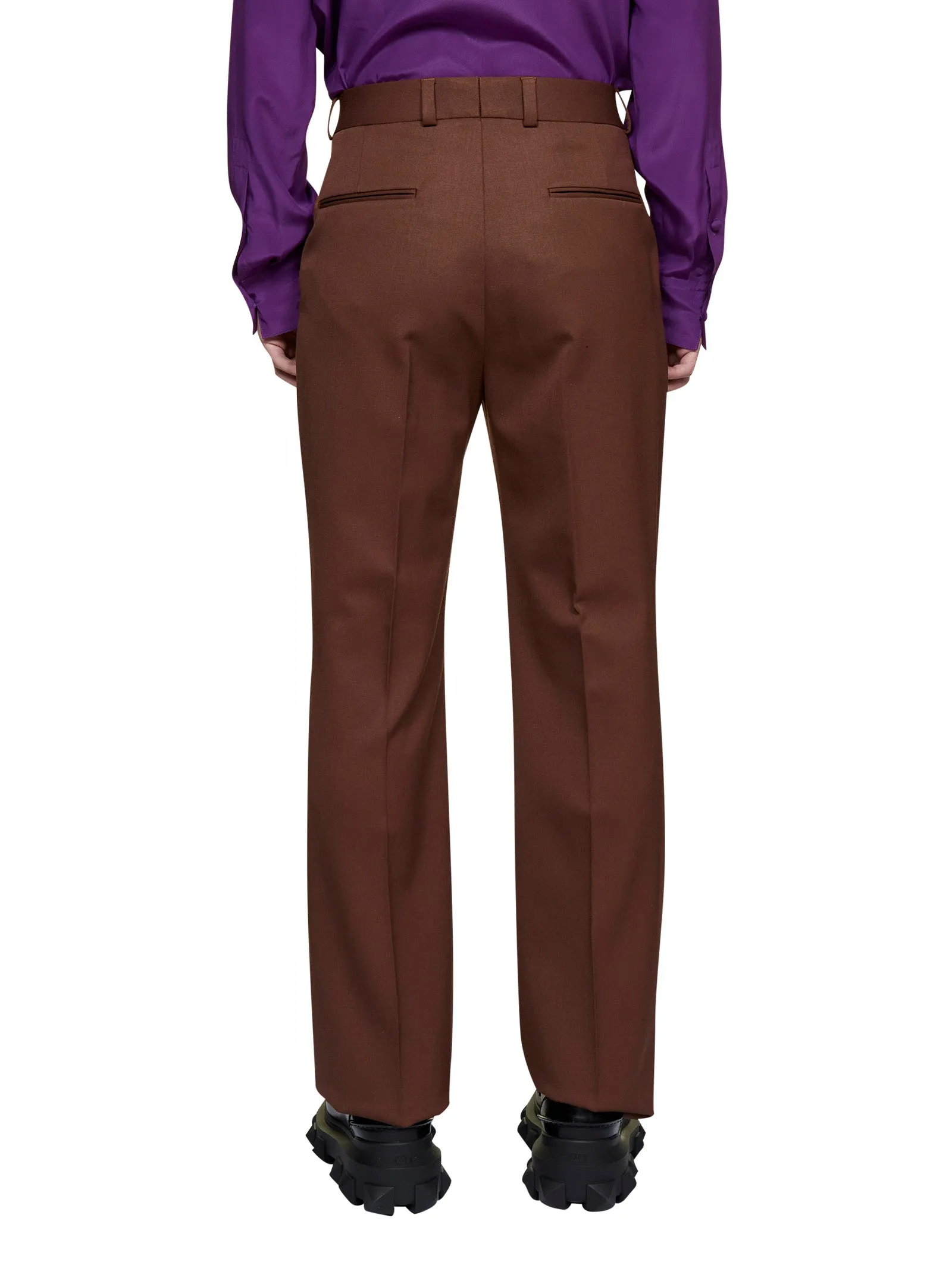 Valentino Straight Leg Tailored Pants