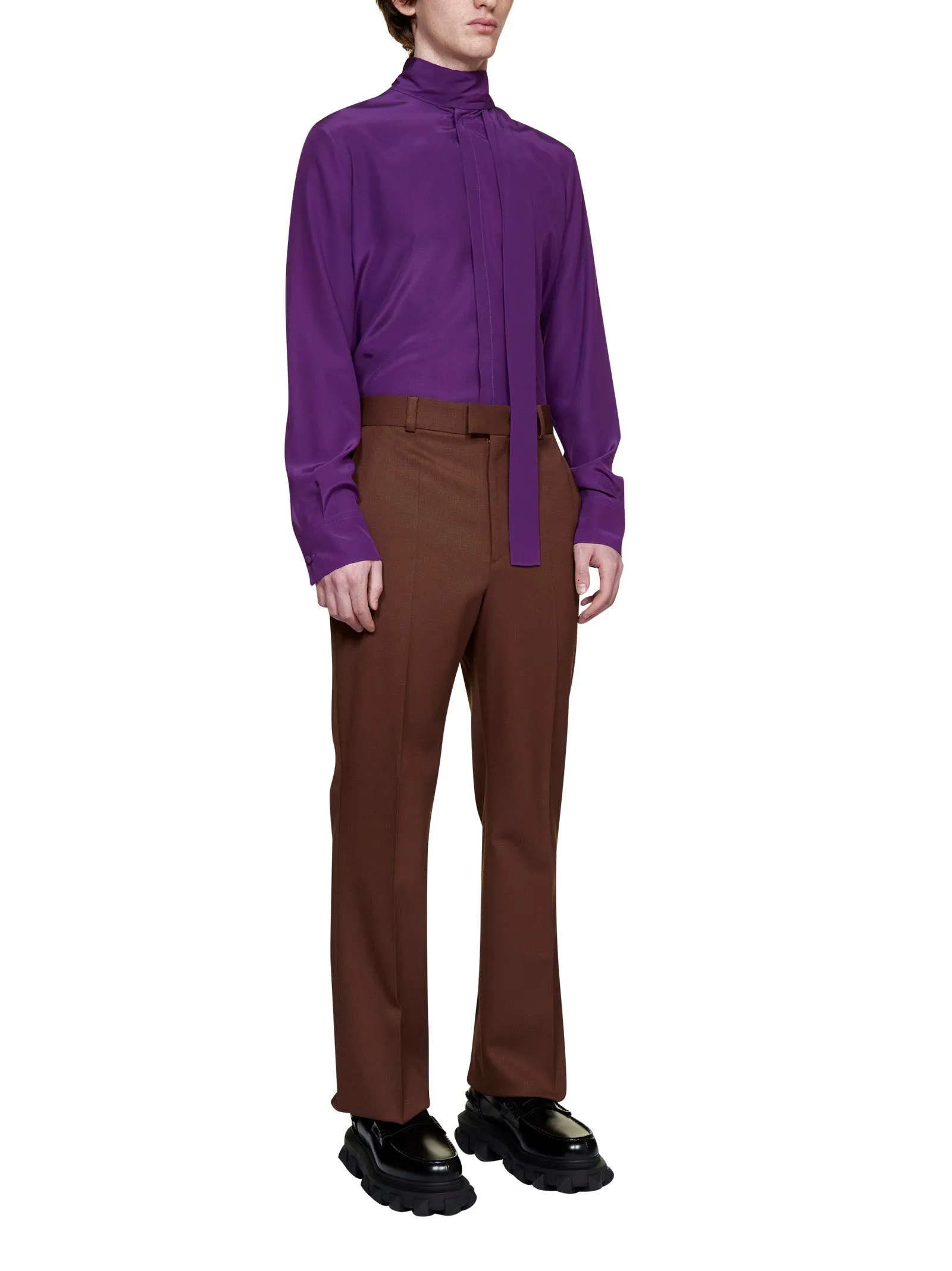 Valentino Straight Leg Tailored Pants
