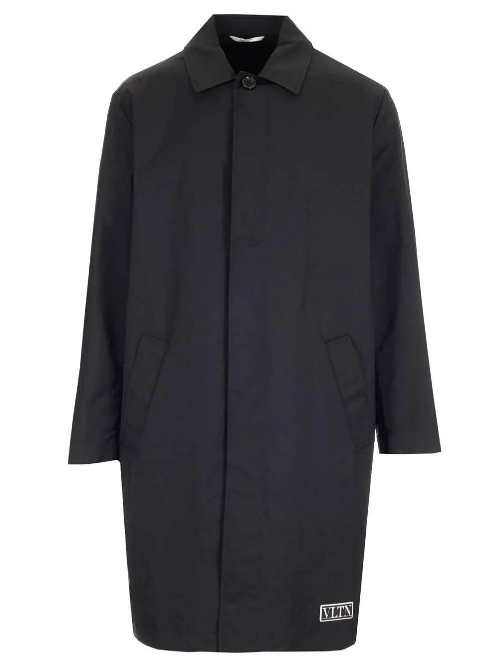 Valentino VLTN Tag Single Breasted Coat