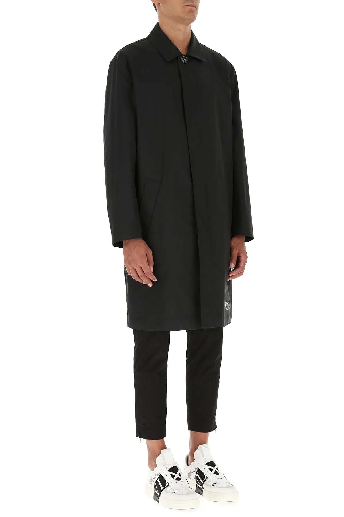 Valentino VLTN Tag Single Breasted Coat