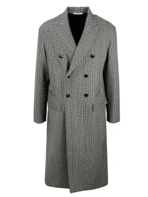 Valentino VLTN Times Double-Breasted Coat