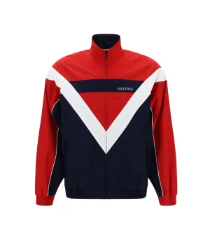 Valentino Zip-Up Long-Sleeved Jacket