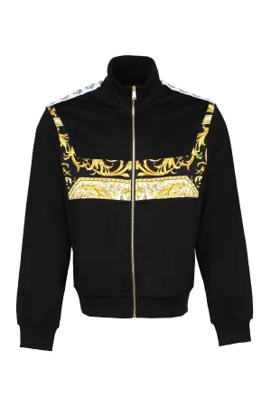 Versace Barocco Logo Print Jacket