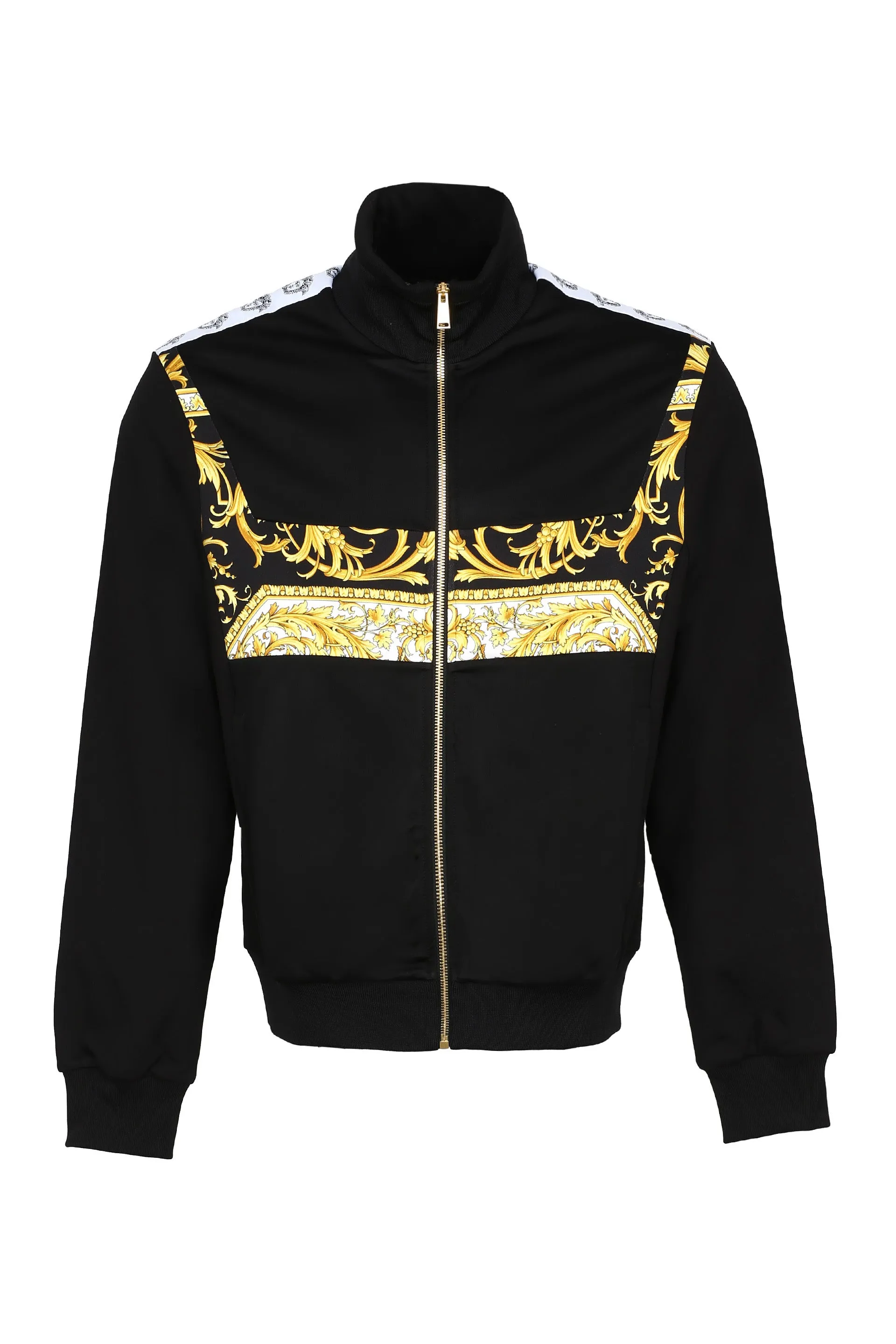 Versace Barocco Logo Print Jacket