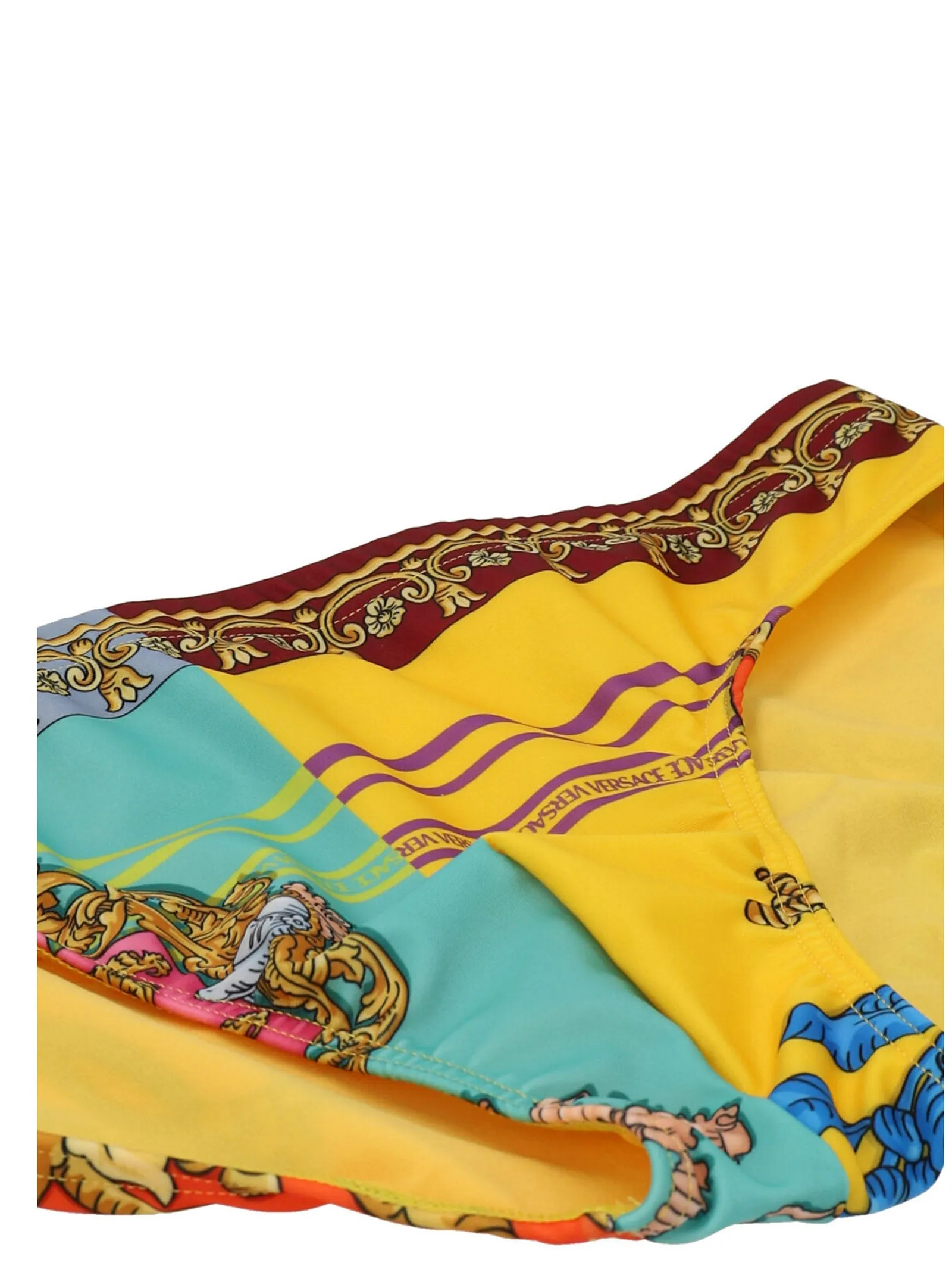 Versace Baroque Printed Swimming Trunks