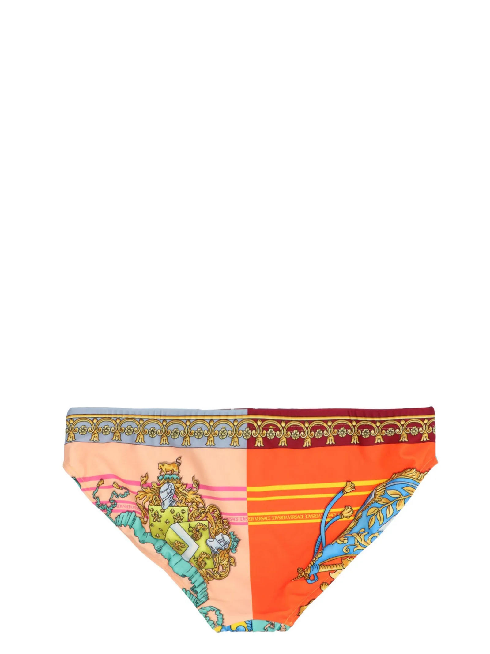 Versace Baroque Printed Swimming Trunks