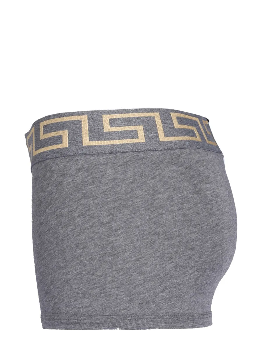 Versace Greca-Print Stretched Boxer Briefs