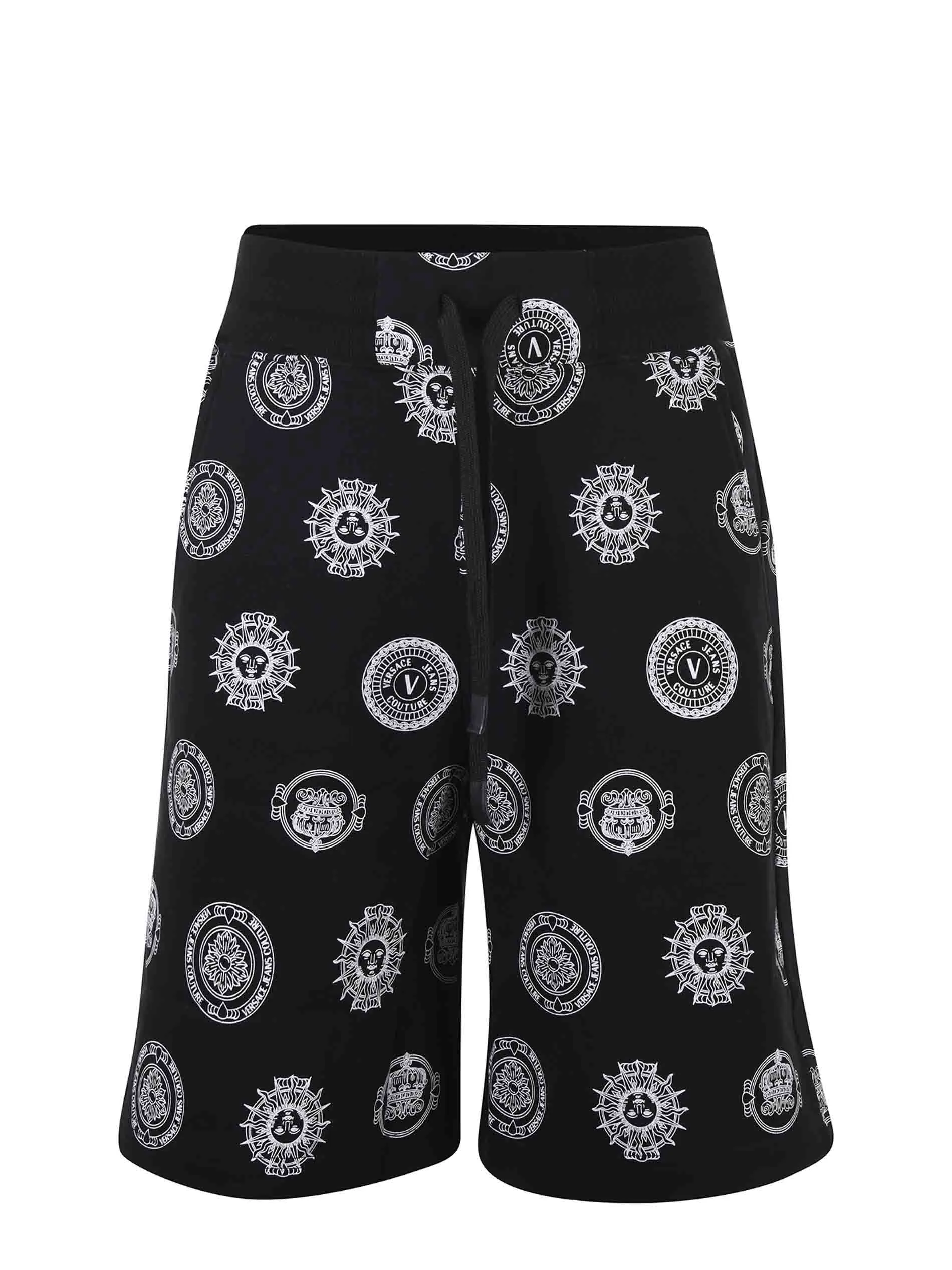 Versace Jeans Couture Emblem Printed Track Shorts