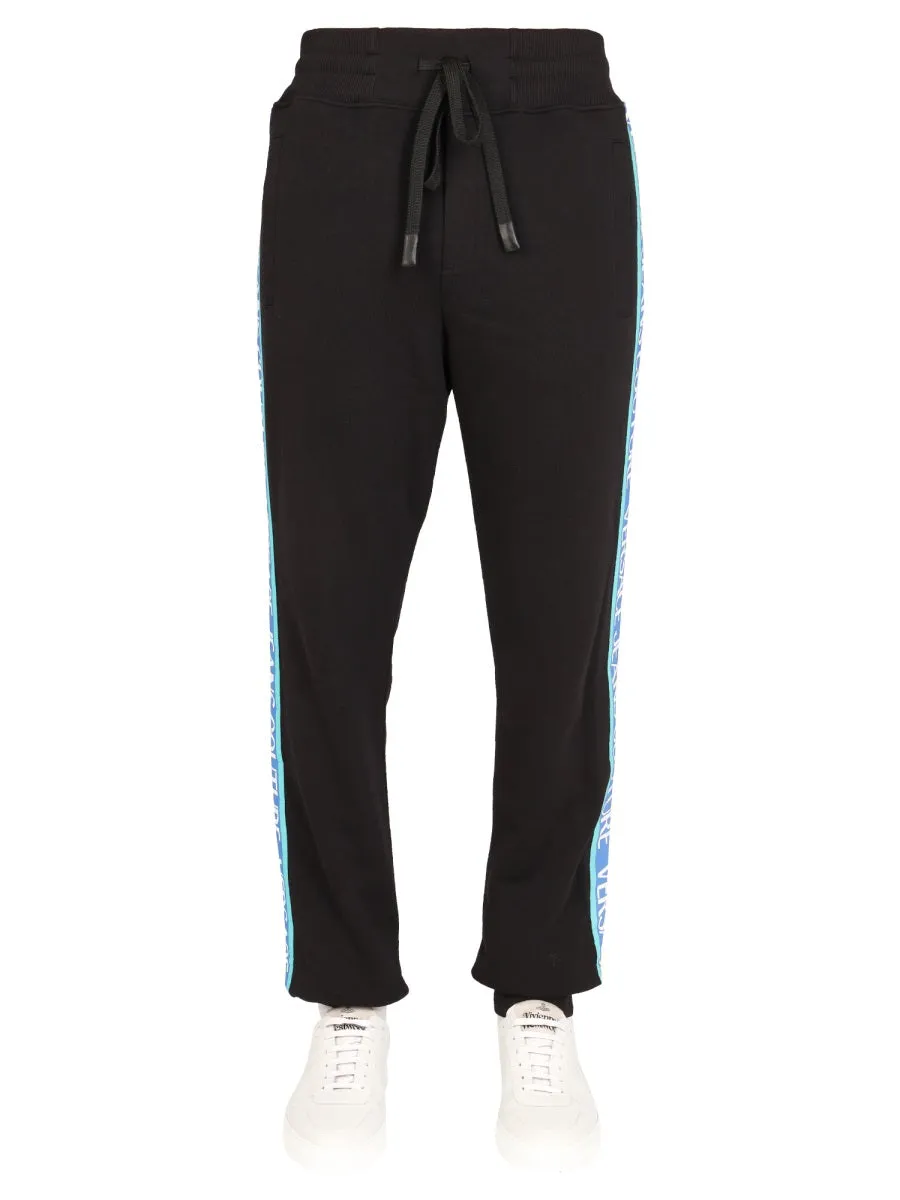 Versace Jeans Couture Logo-Trimmed Drawstring Pants