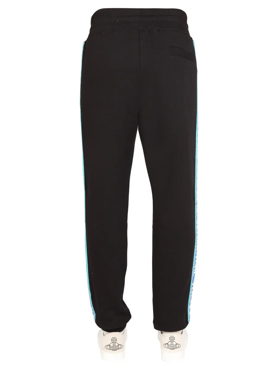 Versace Jeans Couture Logo-Trimmed Drawstring Pants