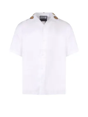 Versace Jeans Couture Medusa Printed Short-Sleeved Shirt